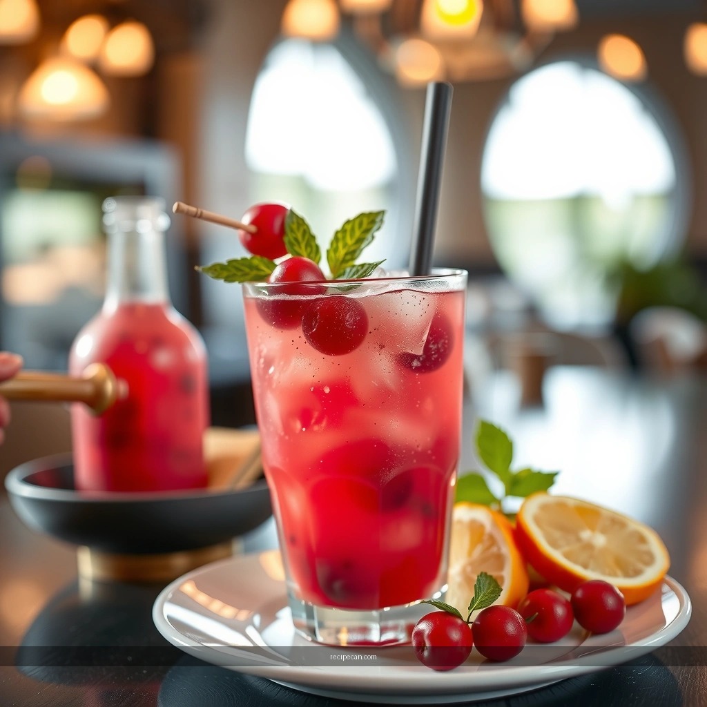 Tools and Prep Steps - cranberry mojito recipe