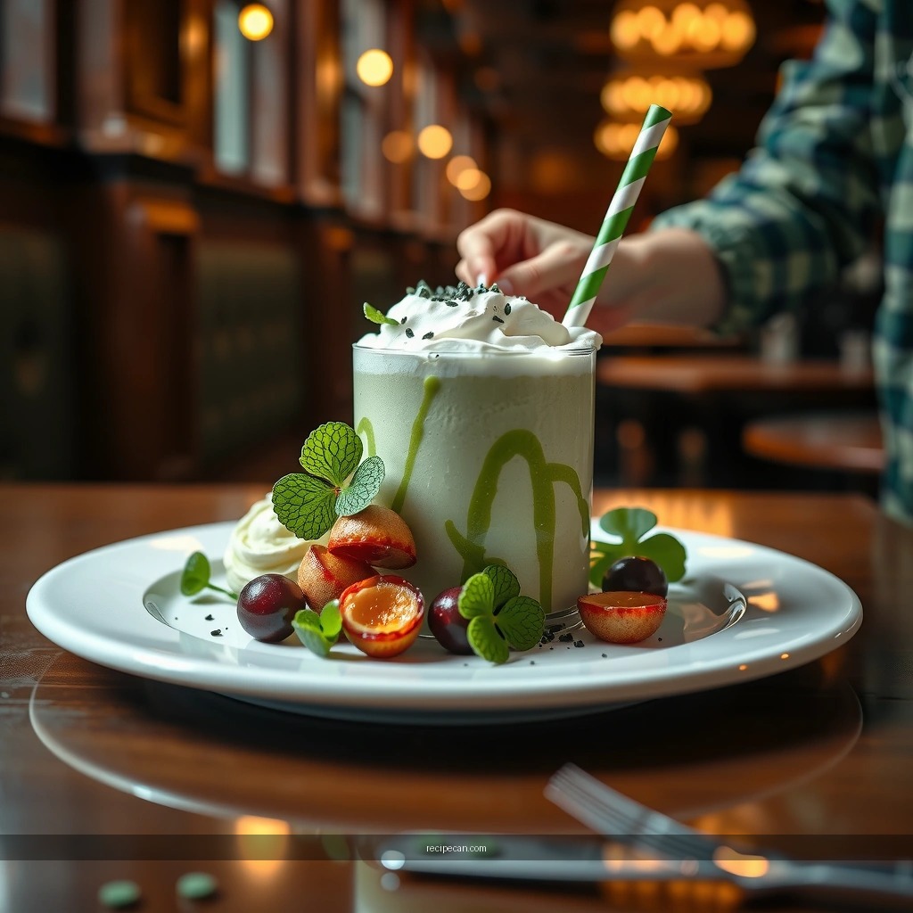 Toppings and Garnishes - st. ptricks day milkshake recipe