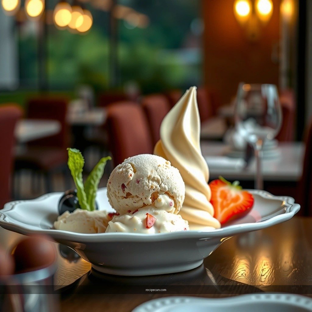 Vanilla Ice Cream - recipes for 4 quart ice cream maker