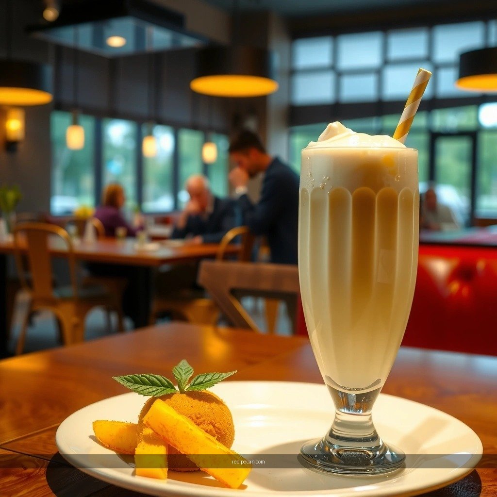 Vanilla Milkshake - recipe for vanilla milkshake