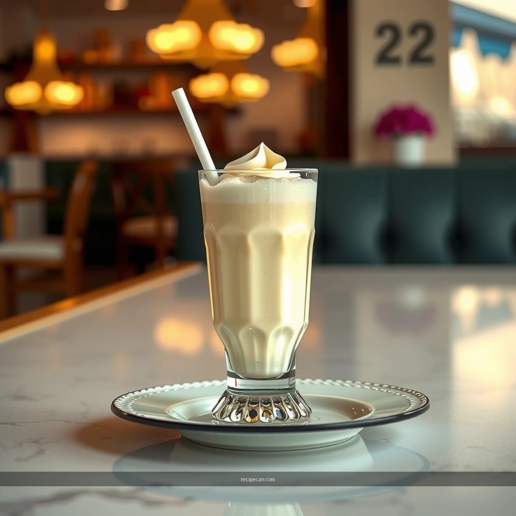 Vanilla Milkshake - best vanilla milkshake recipe