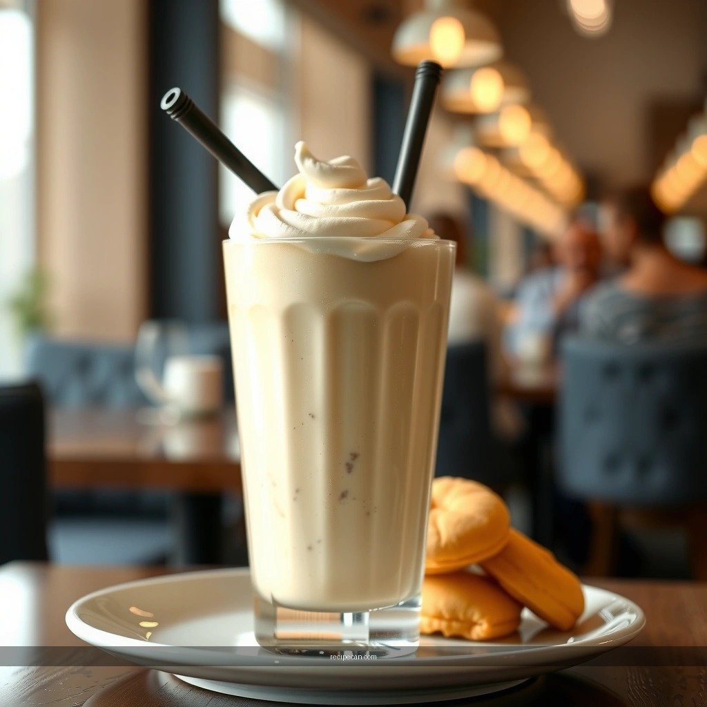 Vanilla Milkshake - milkshake vanilla recipe