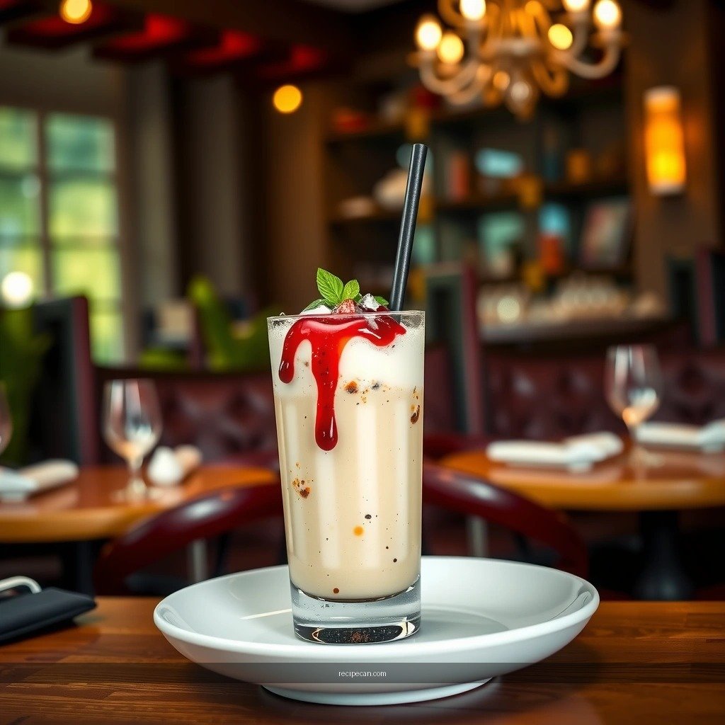 Vanilla Milkshake - milkshake recipes for blender