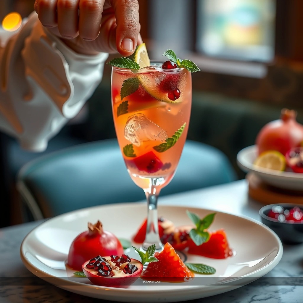 Variations - pomegranate mojito recipe