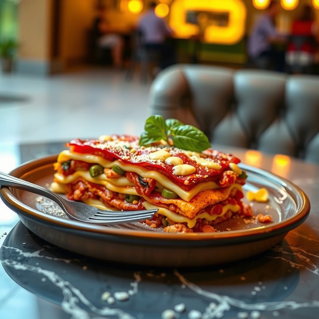 Veg Lasagna - lasagna recipe veg