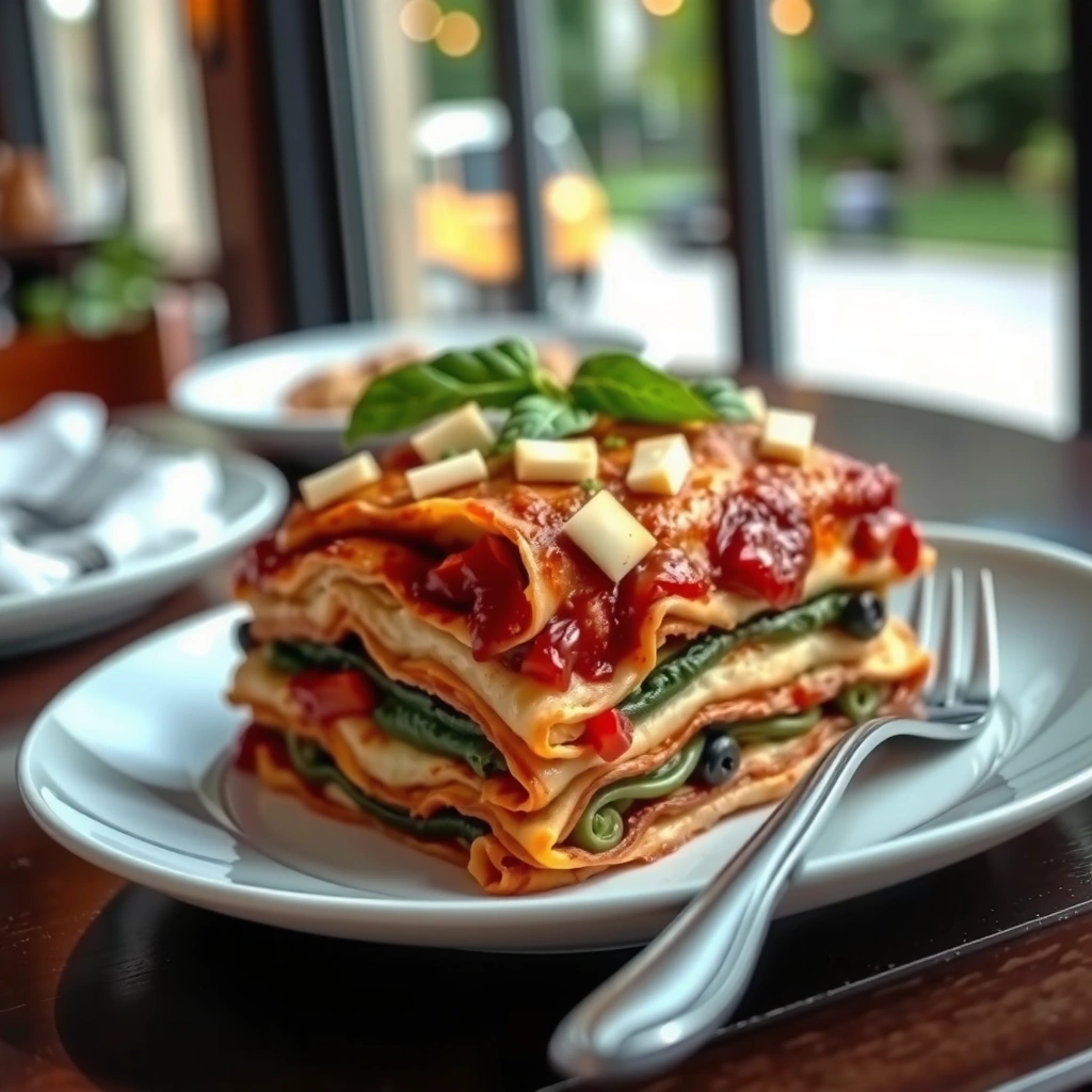 Vegetarian Lasagna - lasagna recipe simple vegetarian