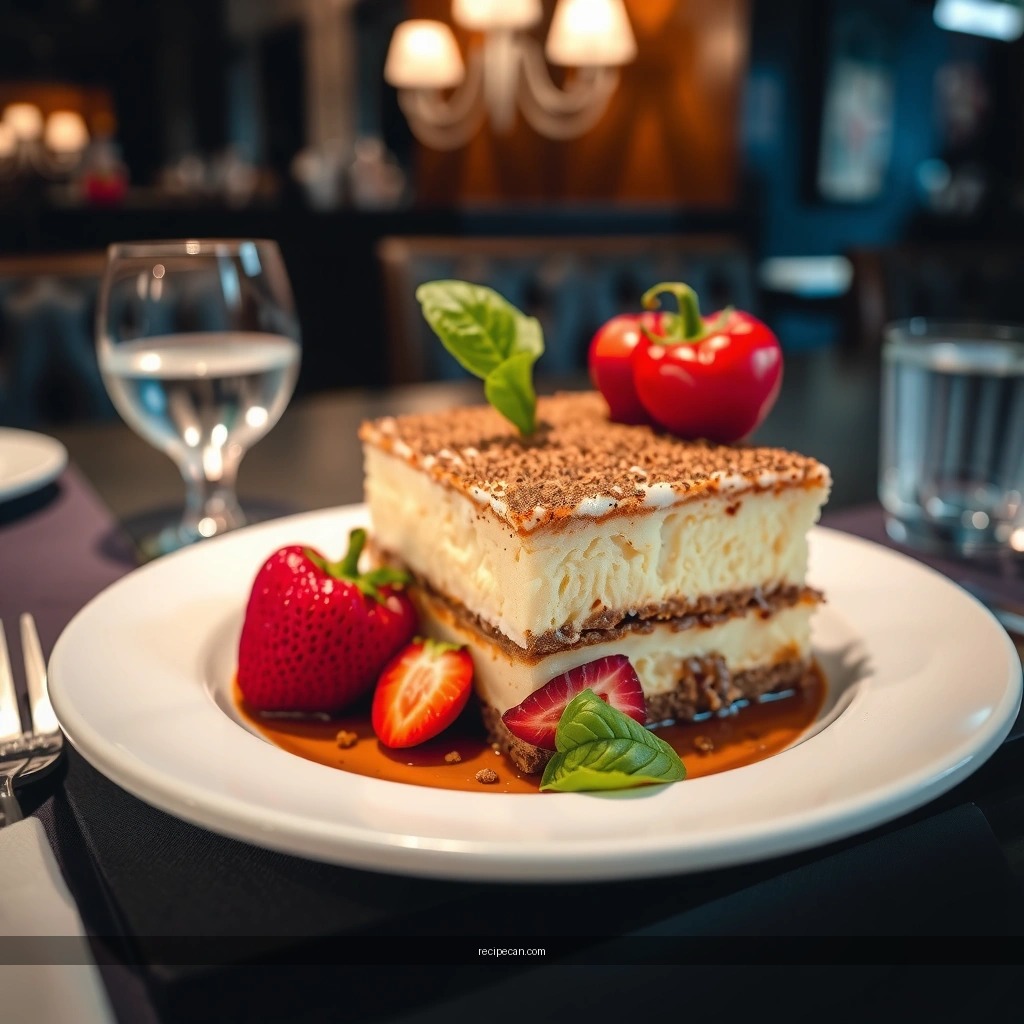 Vegetarian Mascarpone Filling - tiramisu recipe vegetarian