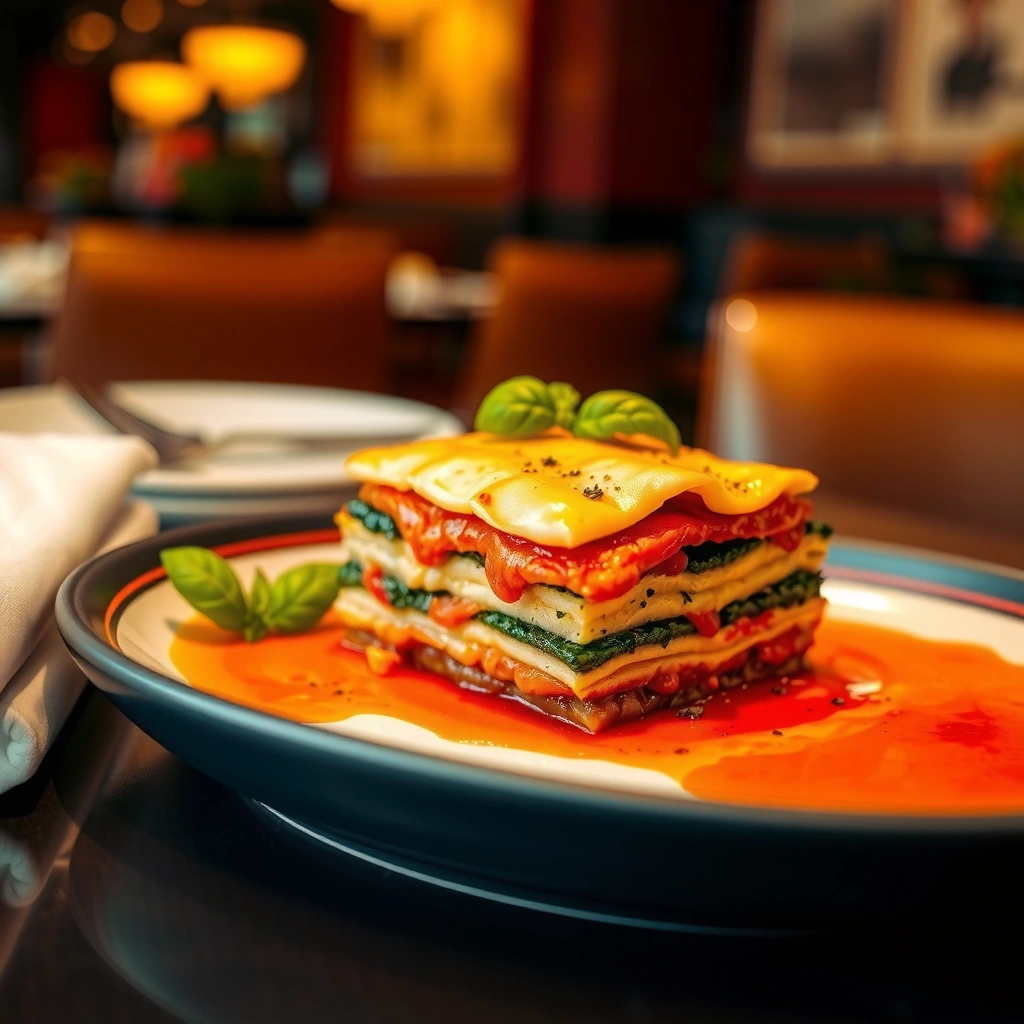 Veggies and Sauce - lasagna recipe veg