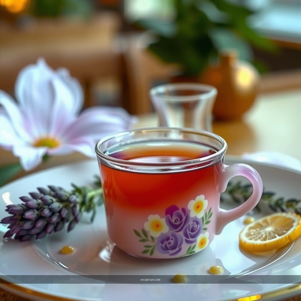 Water Temperature - lavender tea recipe