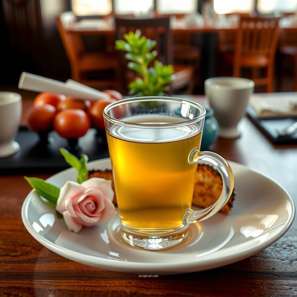 Water Temperature - green tea recipe