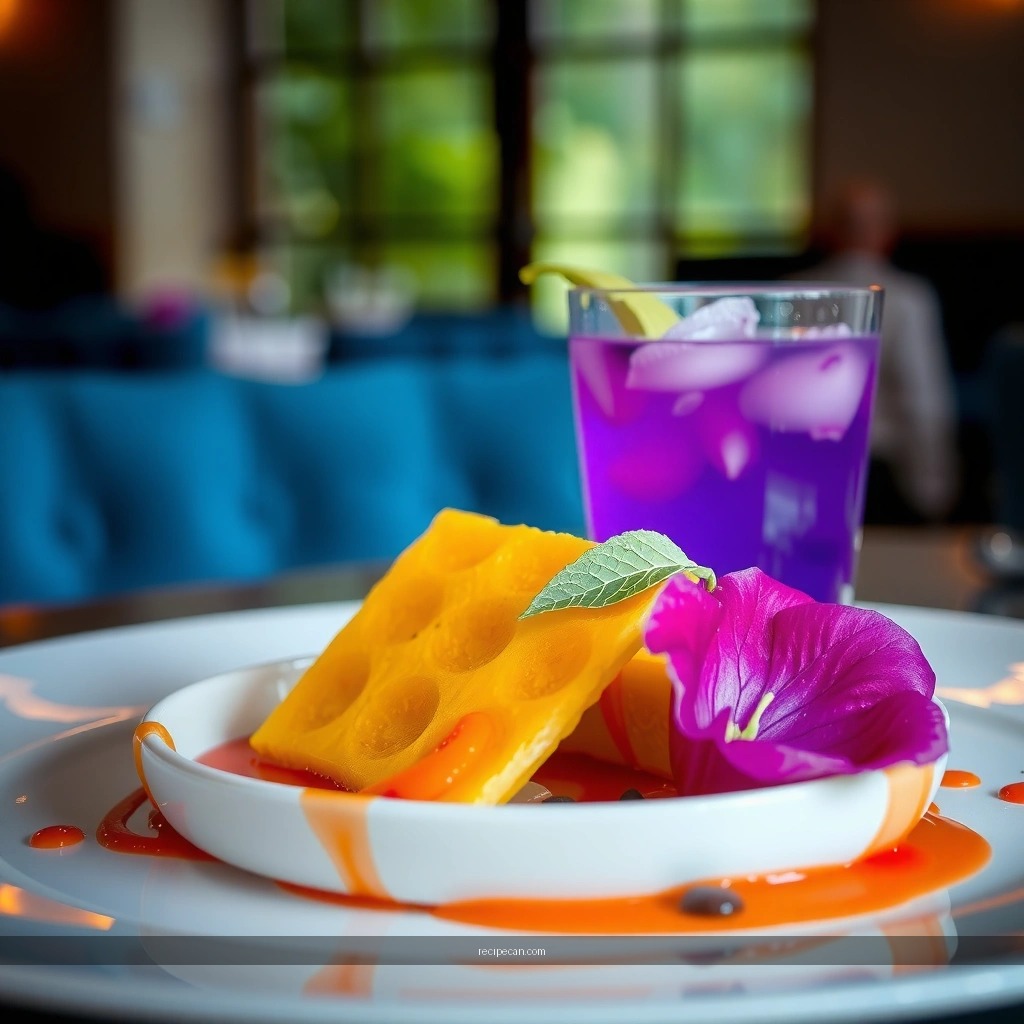 Water Tips - butterfly pea tea recipe
