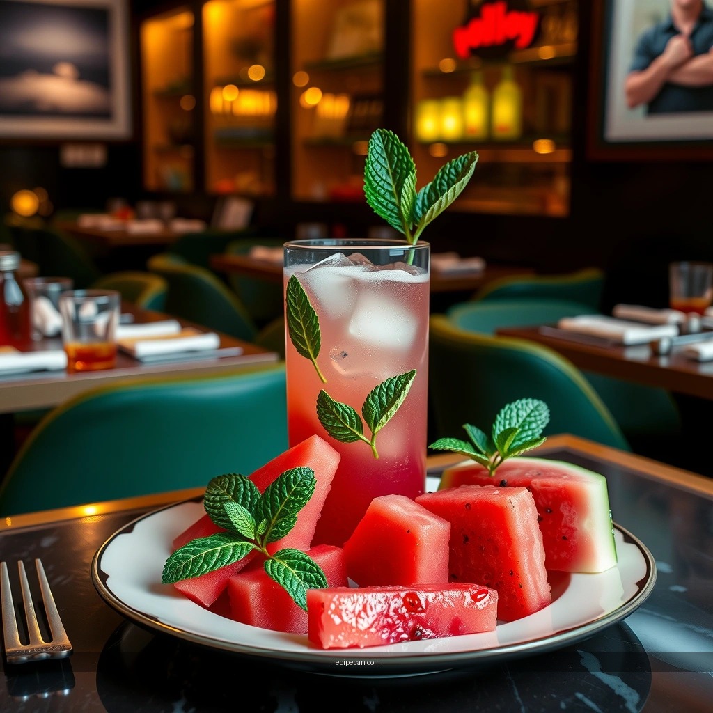 Watermelon Mojito - watermelon mojito recipe