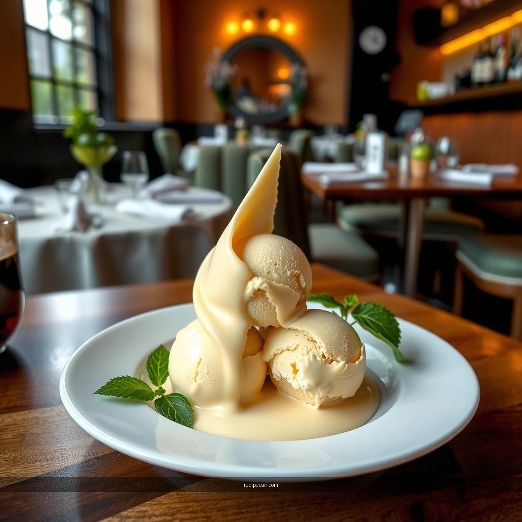 White Chocolate Ice Cream - recipe for white chocolate ice cream