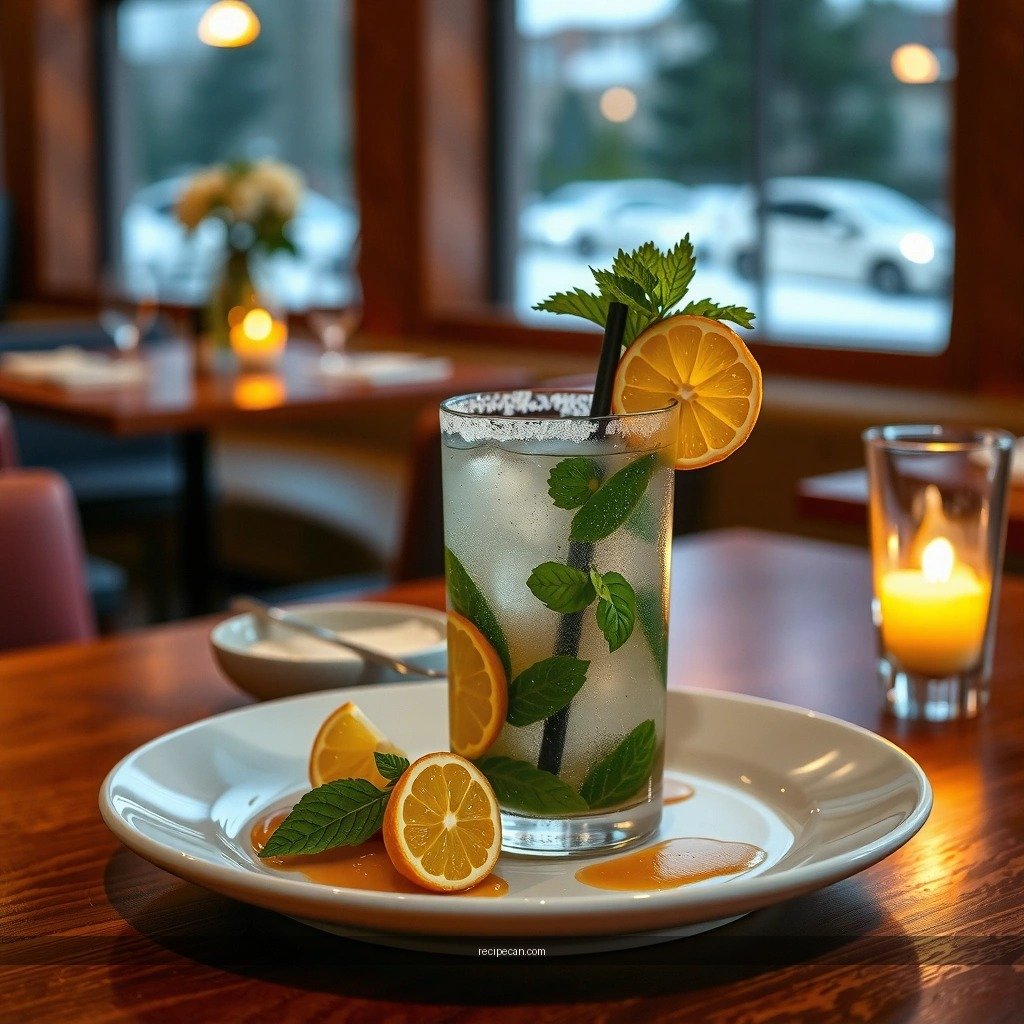 Winter Mojito - winter mojito recipe