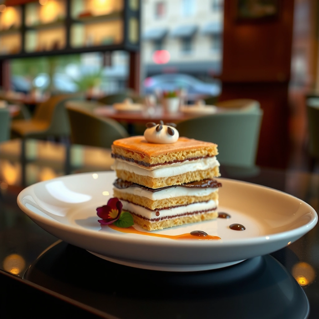 Almond Sponge Layers - recipe for opera cake