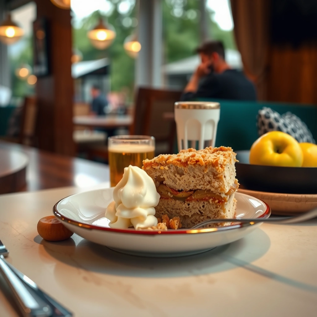 Apple Crumble Cake - apple crumble cake recipe
