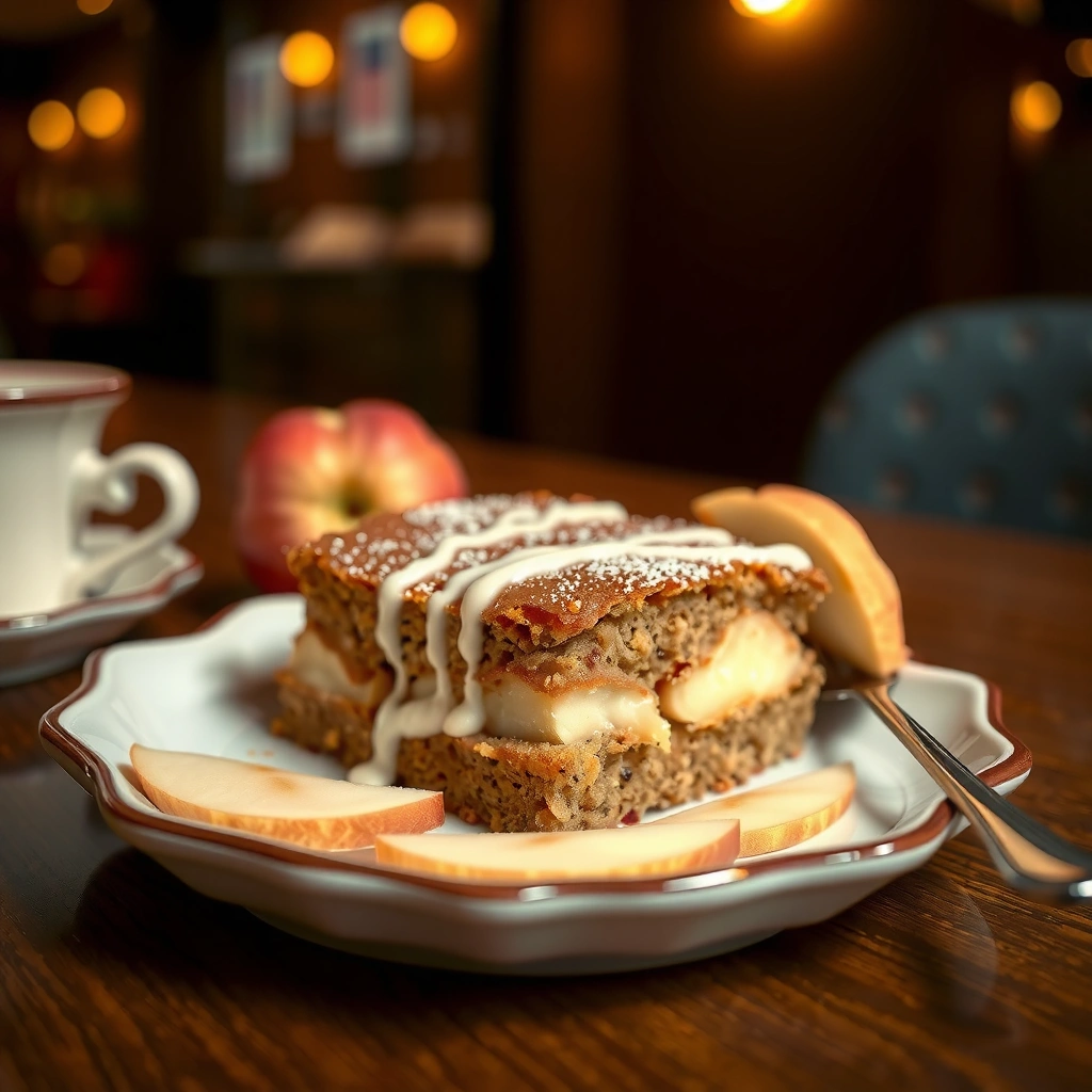 Apples - coffee cake with apples recipe