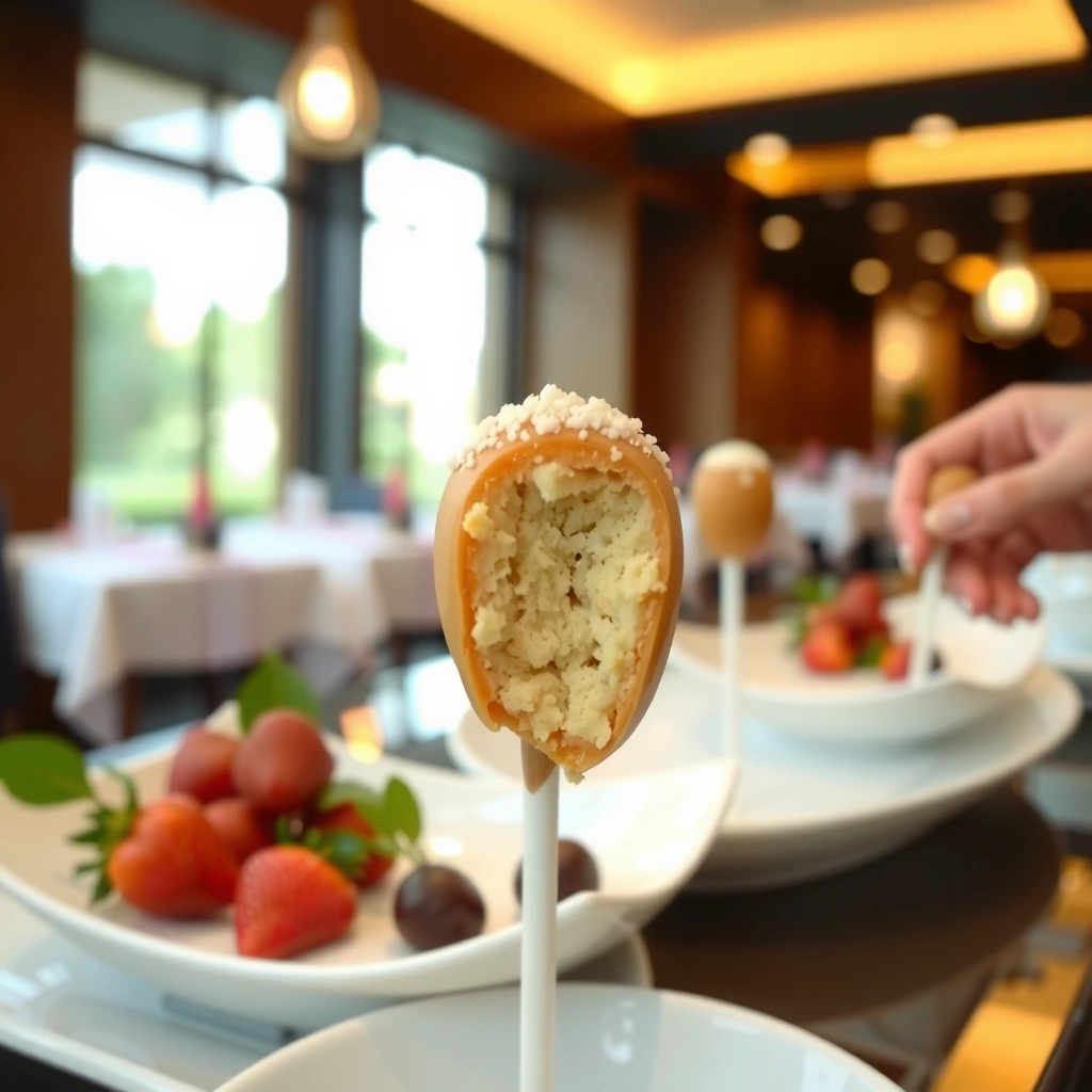 Bake and Crumble - cake pop recipe with cake mix