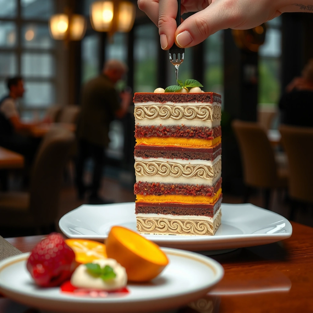 Bake Even Cake Layers - layering cake recipe