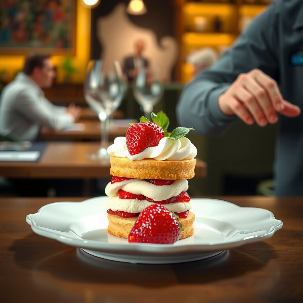 Bake the Cake - easy strawberry shortcake cake recipe