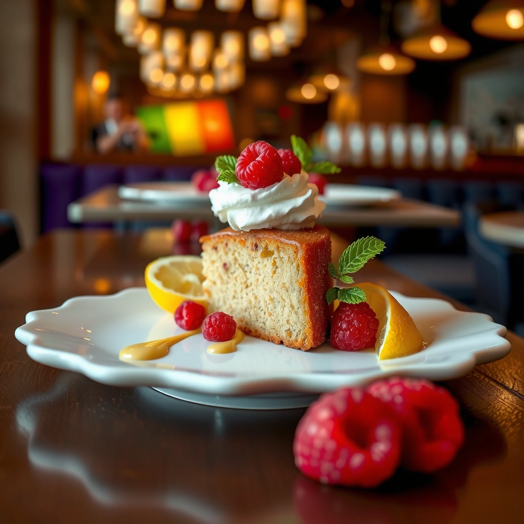 Baking Flow - lemon raspberry cake recipe