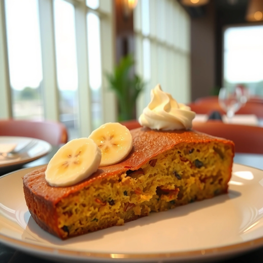 Banana Cake - banana cake recipe with sour cream