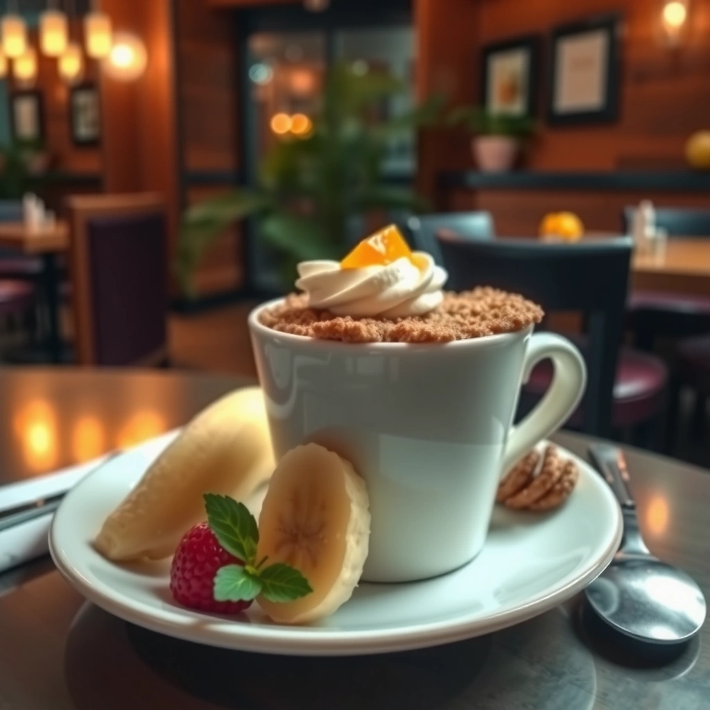 Banana Mug Cake - banana mug cake recipe
