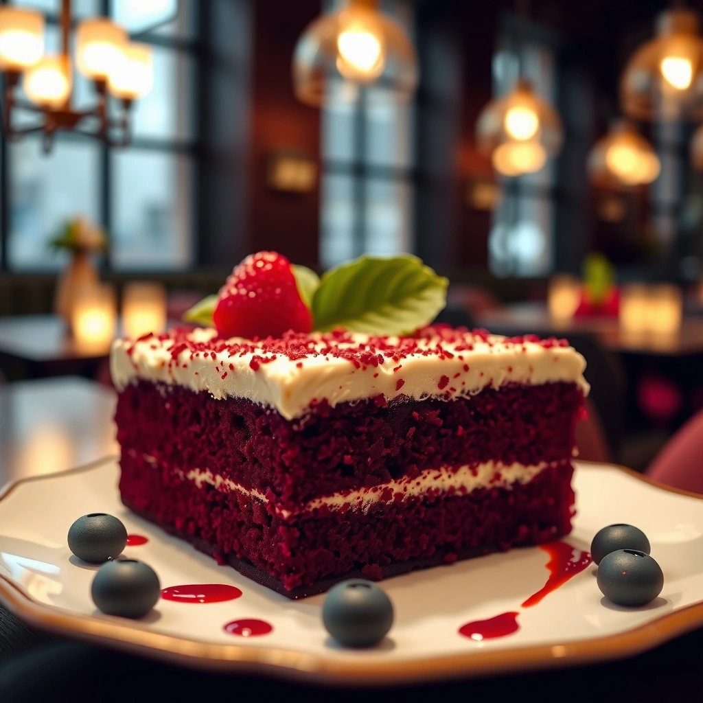 Batter - easy red velvet cake recipe