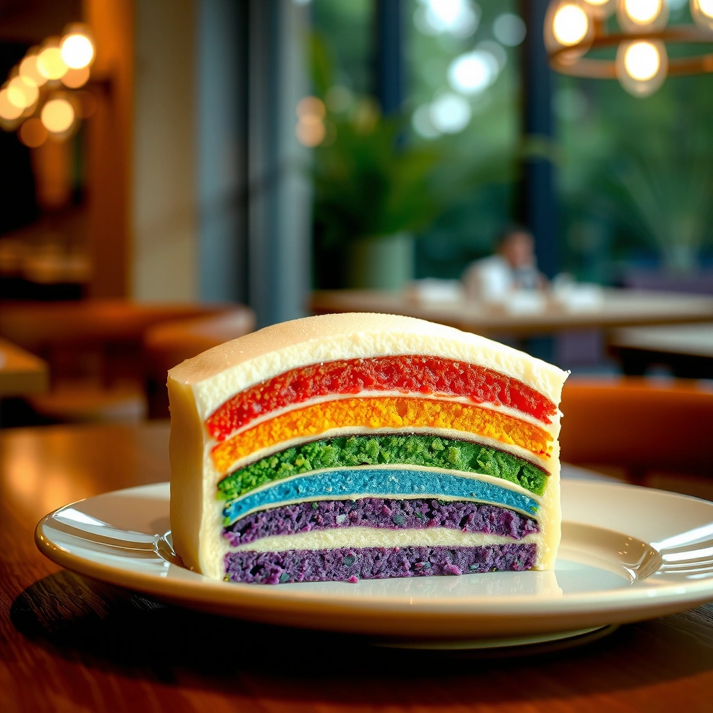 Batter - rainbow cake recipe