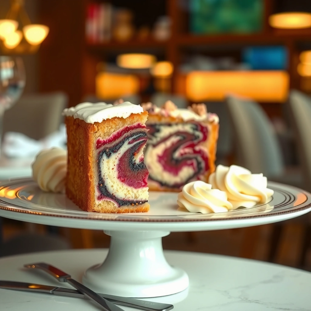 Batter - cake marble recipe