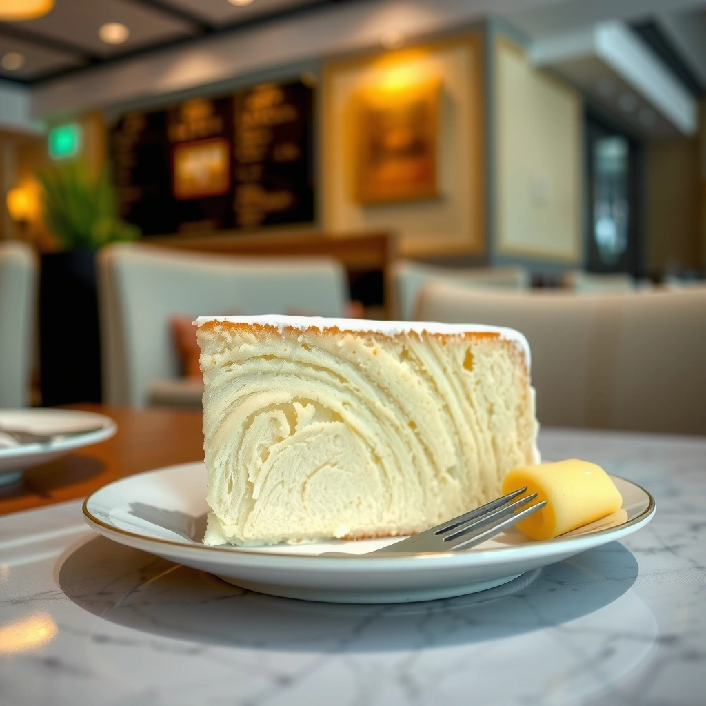 Batter - recipe for a moist white cake