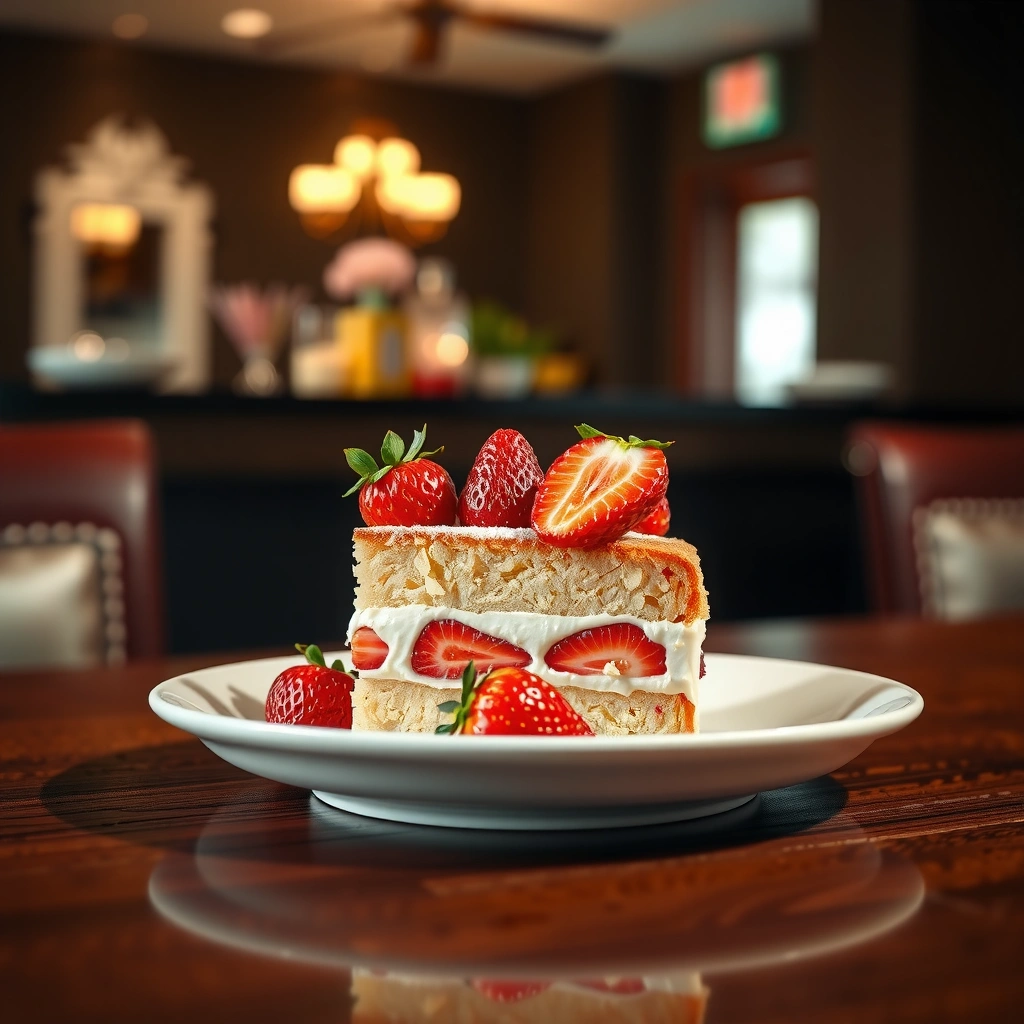 Batter - recipe for strawberry cake using cake mix