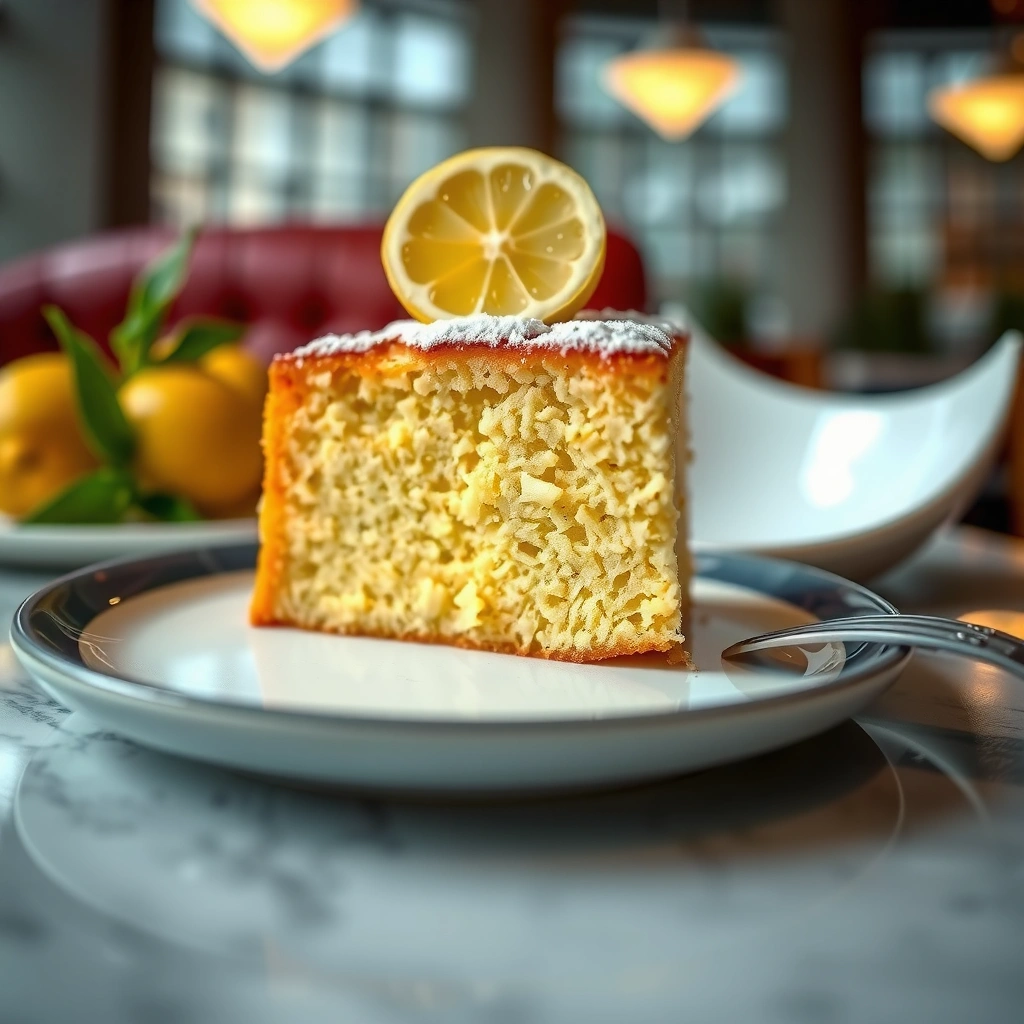 Batter - lemon sponge cake recipe