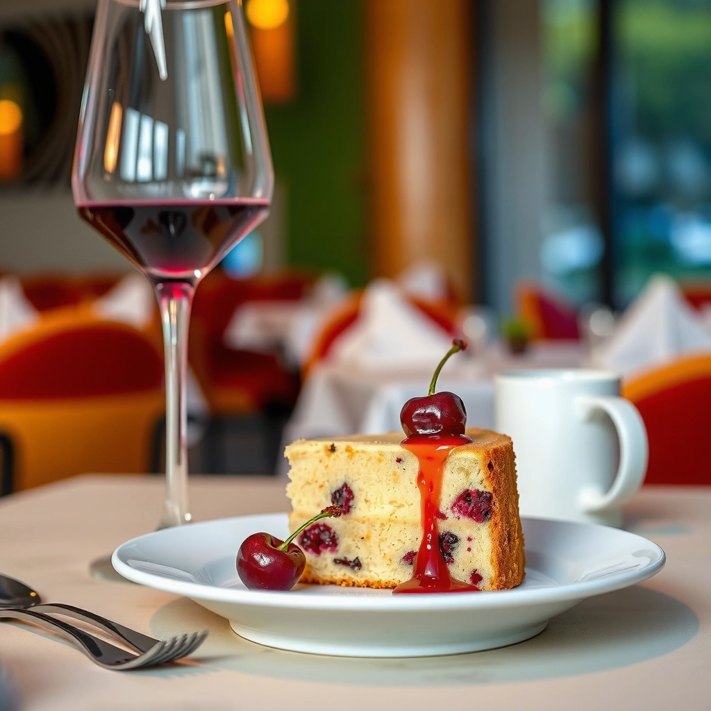Best Texture - chip and cherry cake recipe