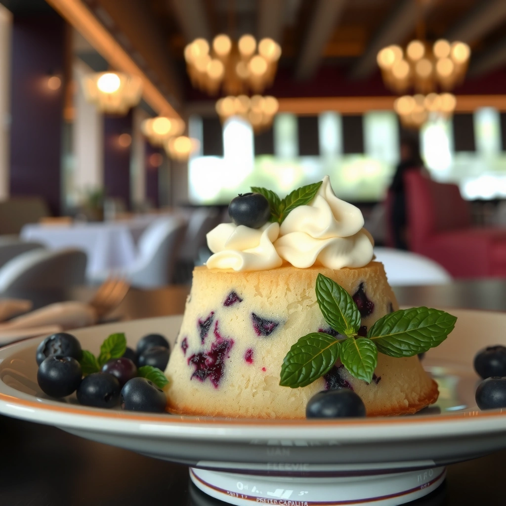 Blueberries - cake recipes with blueberries