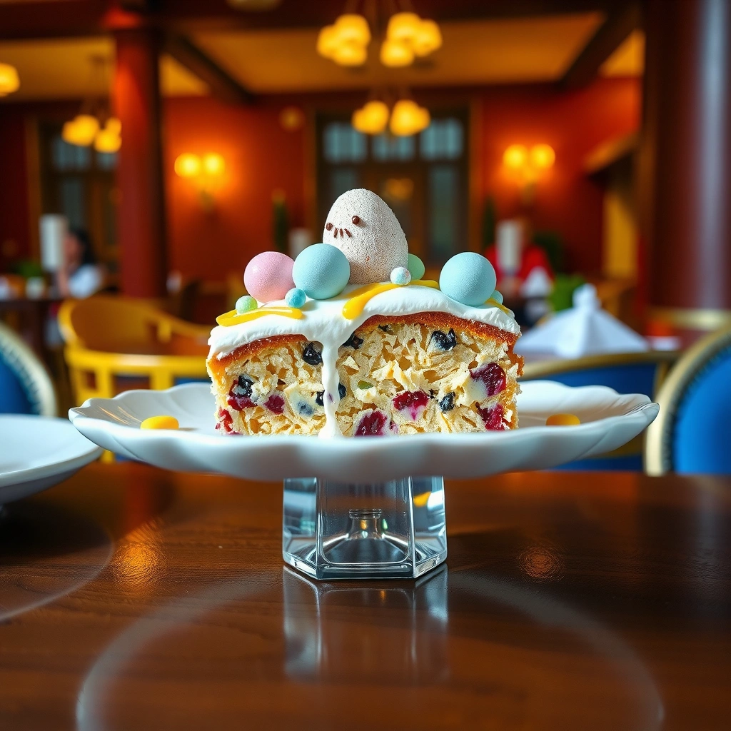 Cake Base - easter poke cake recipe