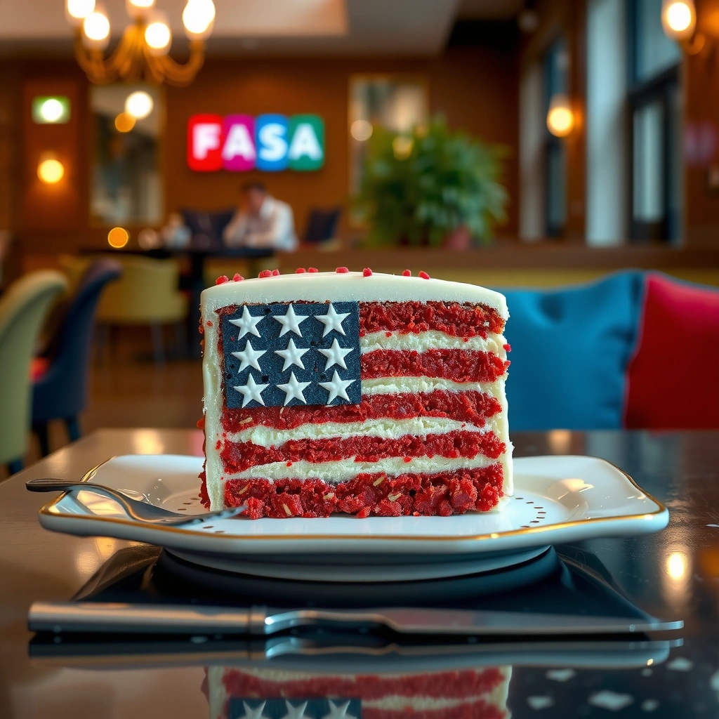 Cake Base - flag cake recipe
