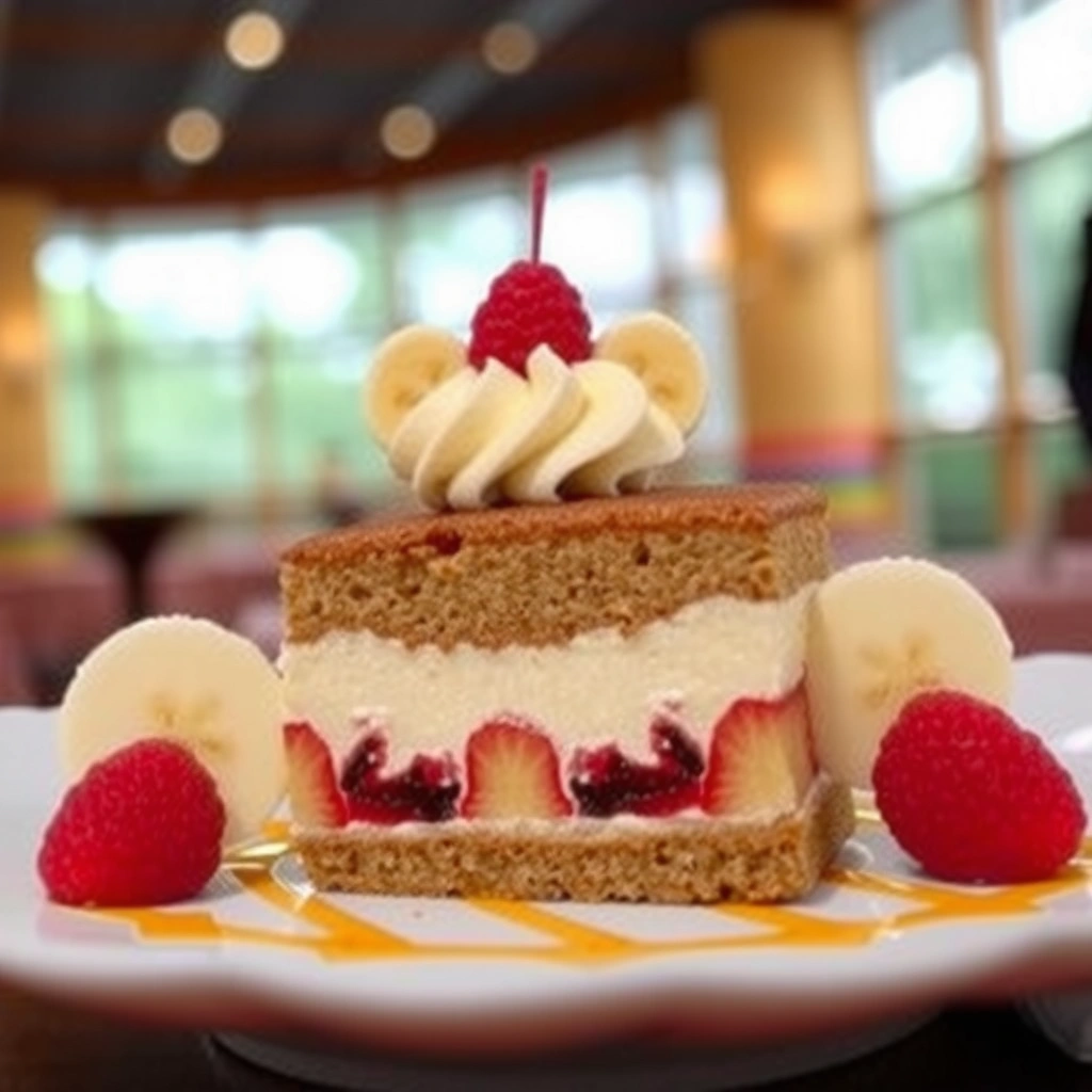 Cake Base - recipe for banana split cake