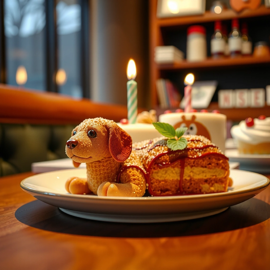 Cake Batter - easy dog birthday cake recipe