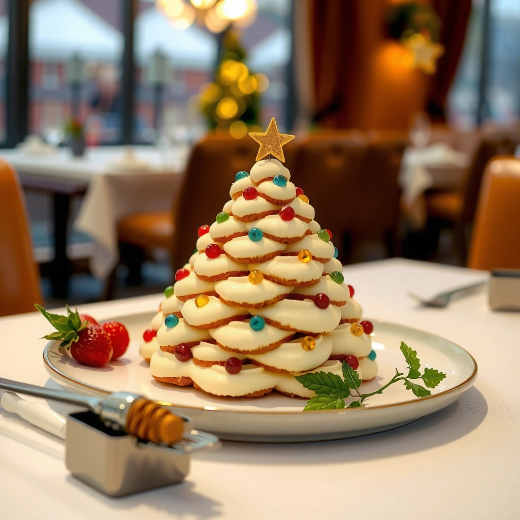 Cake Layers - christmas tree cake recipe