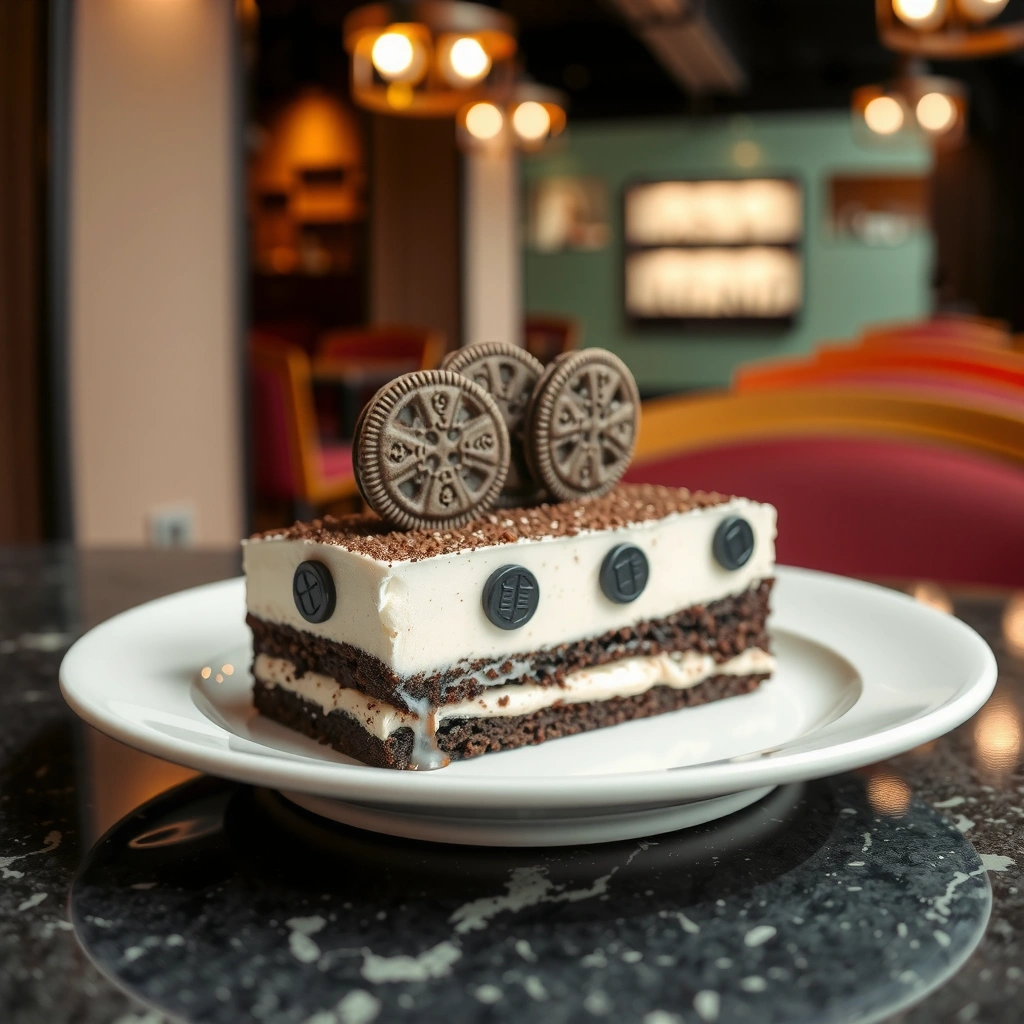 Cake Layers - cookies n cream cake recipe