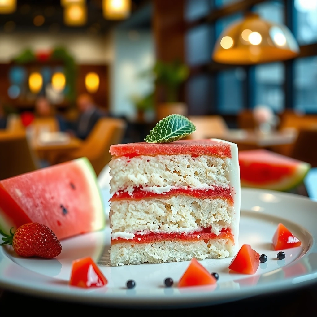 Cake Layers - watermelon cake recipe
