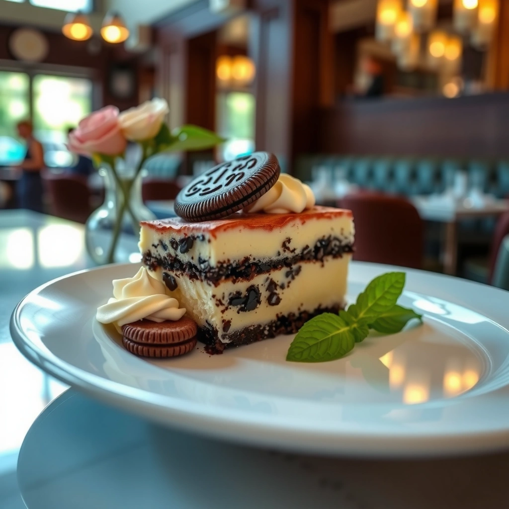 Cake Layers - cookies and cream cake recipe