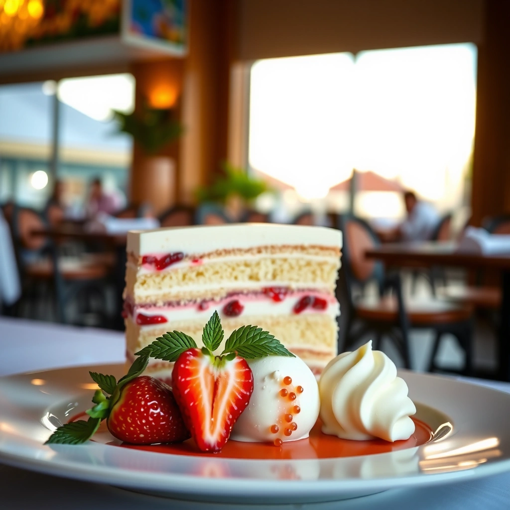 Cake Preparation - strawberry and cream cake recipe