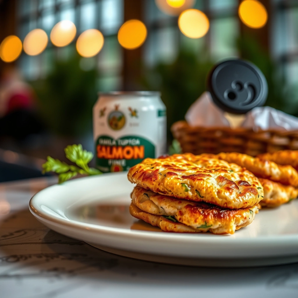 Canned Salmon - recipe for salmon cakes using canned salmon