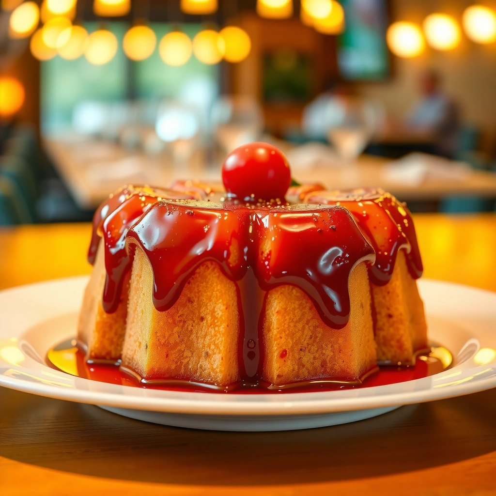 Caramel Base Pineapple - easy pineapple upside-down cake recipe