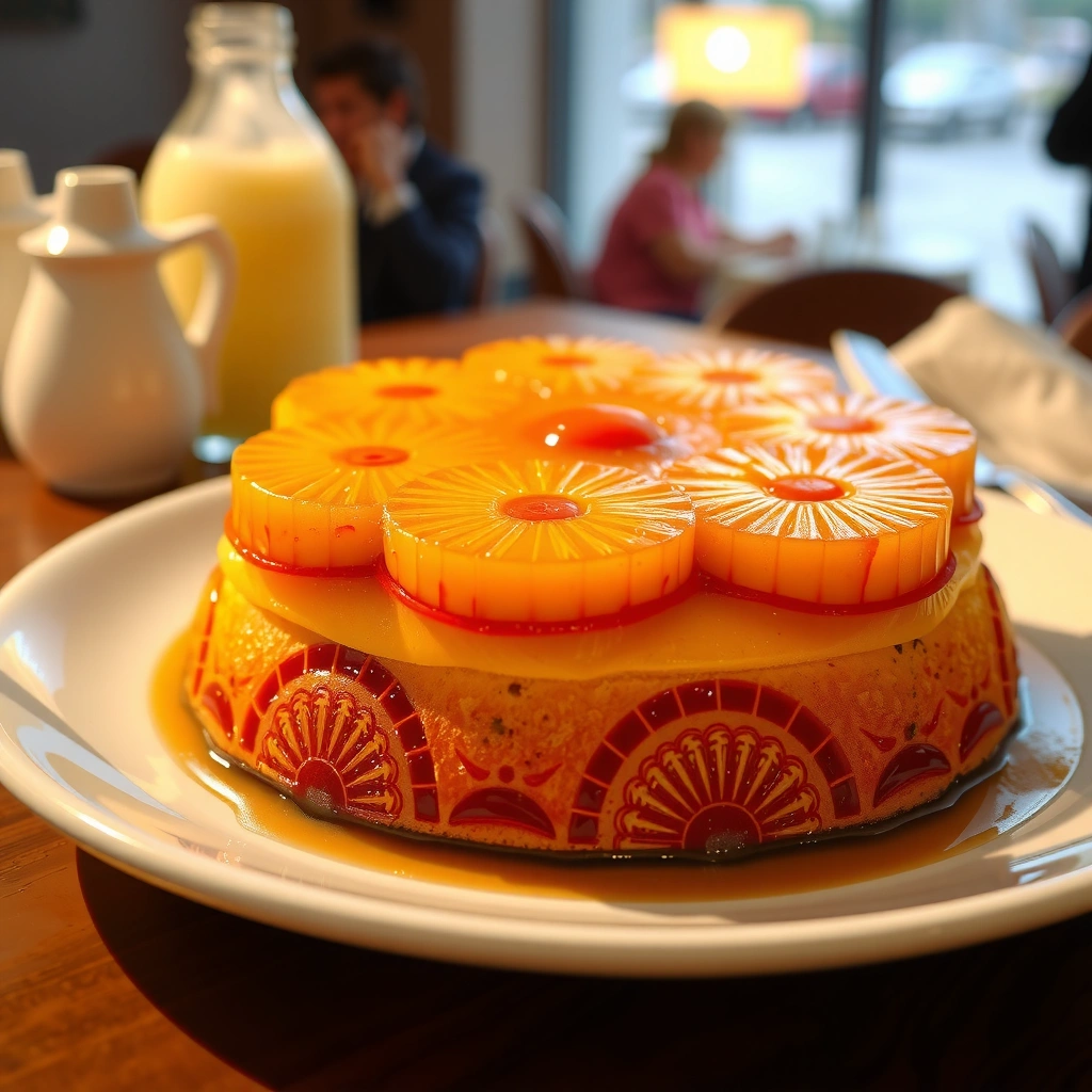 Caramelize Topping - recipe for pineapple upside down cake