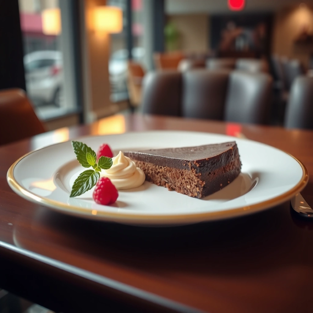 Choc Mousse Cake - easy choc mousse cake recipe