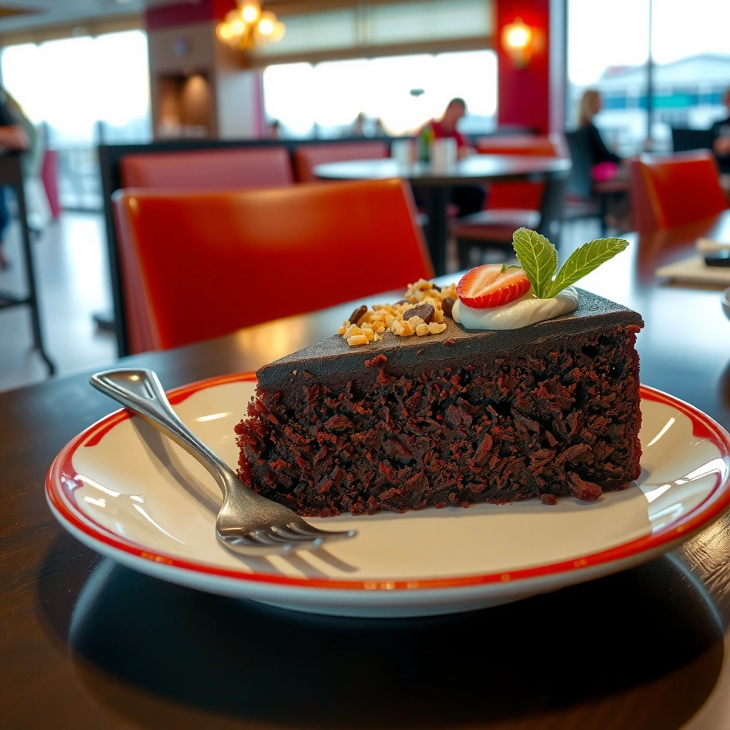 Chocolate Cake - chocolate cake veg recipe