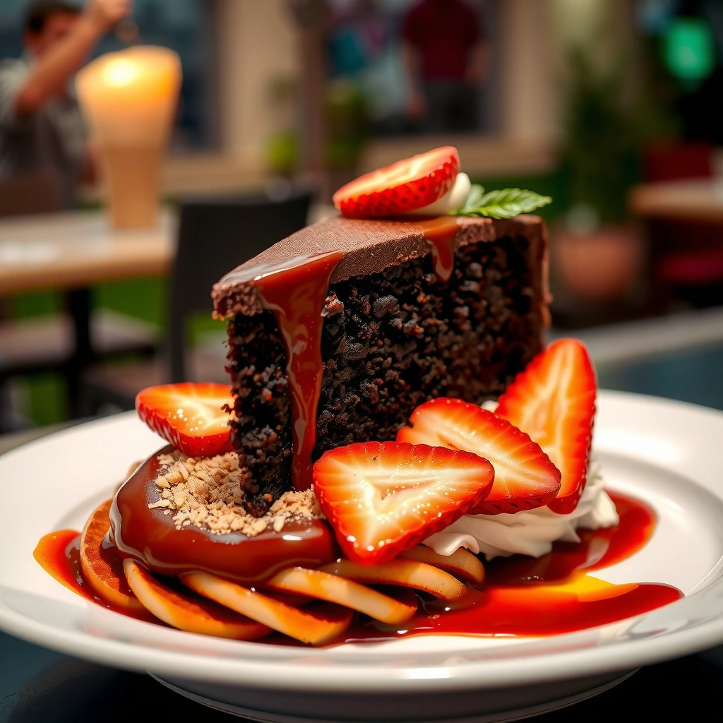 Chocolate Cake - rich chocolate cake recipe